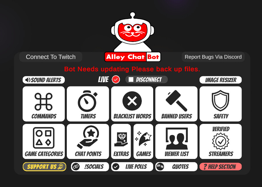Alley Chat Bot screenshot 1