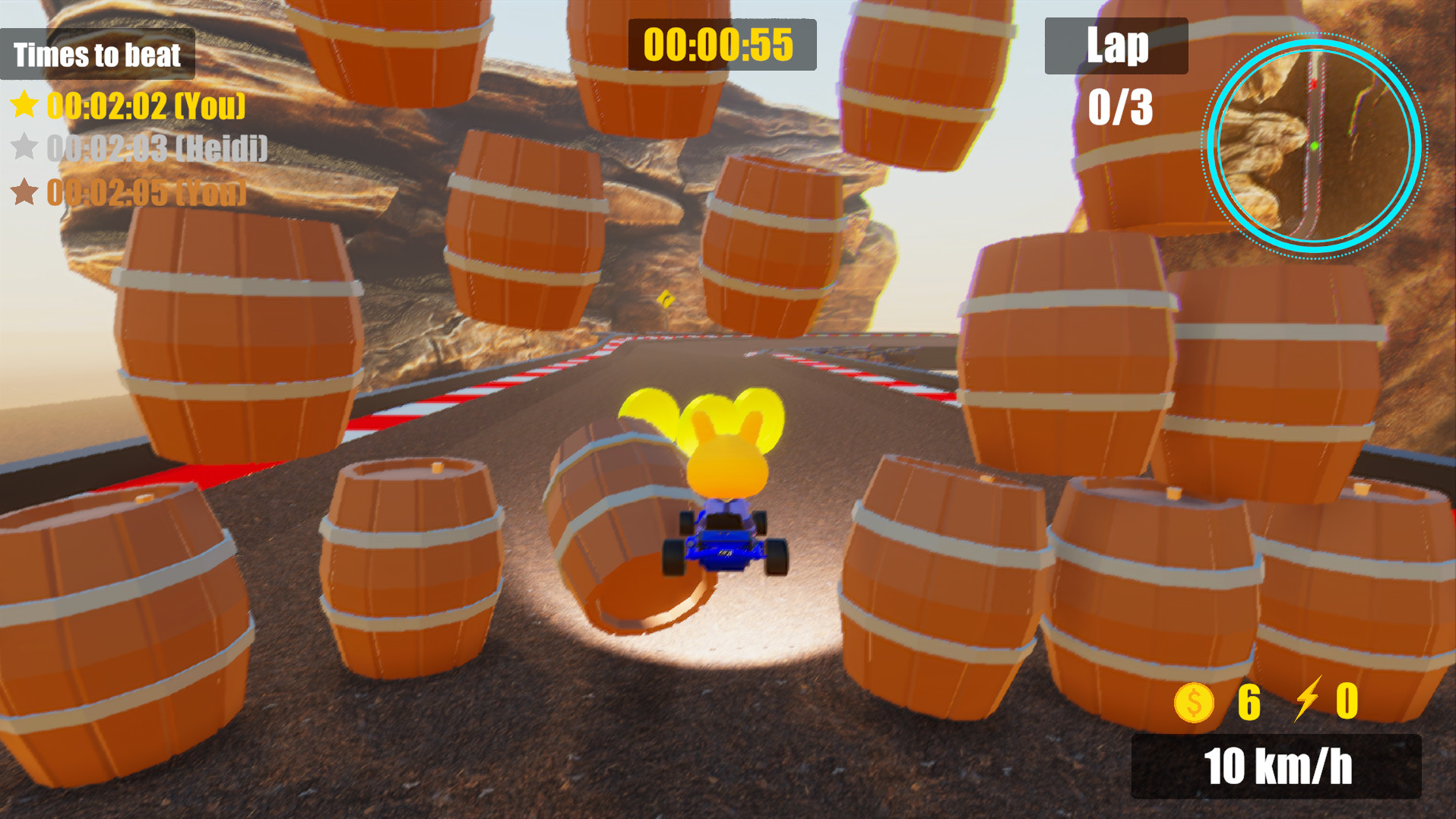 Retro Karting 22 screenshot 1