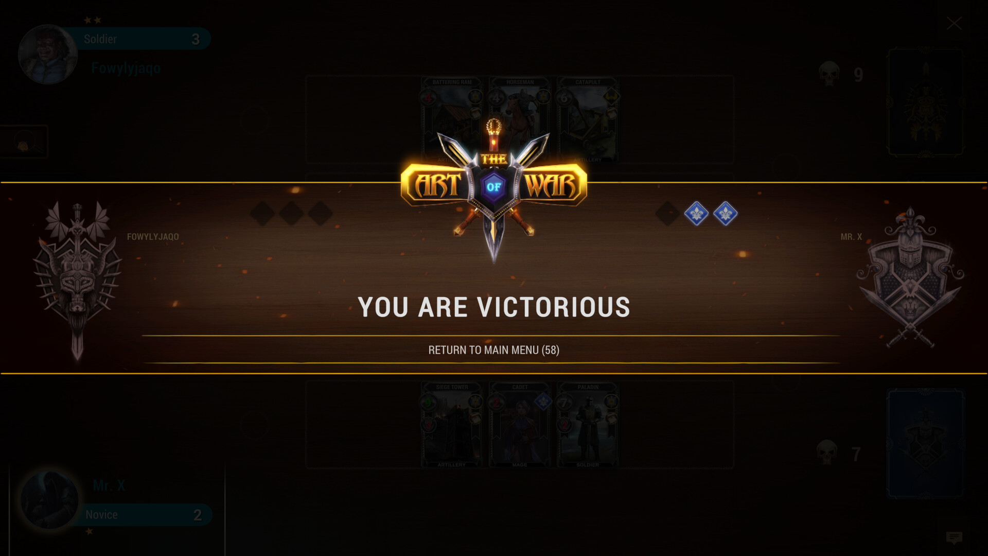 The Art of War: Card Game screenshot 5