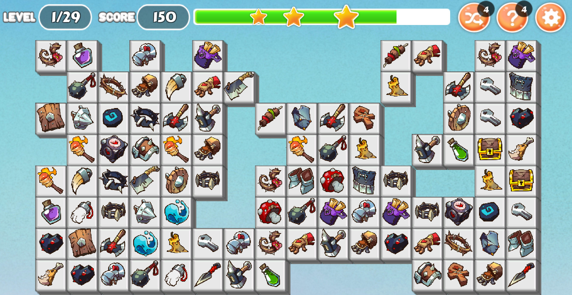Monsters and Warriors - Onet Match Connect screenshot 4
