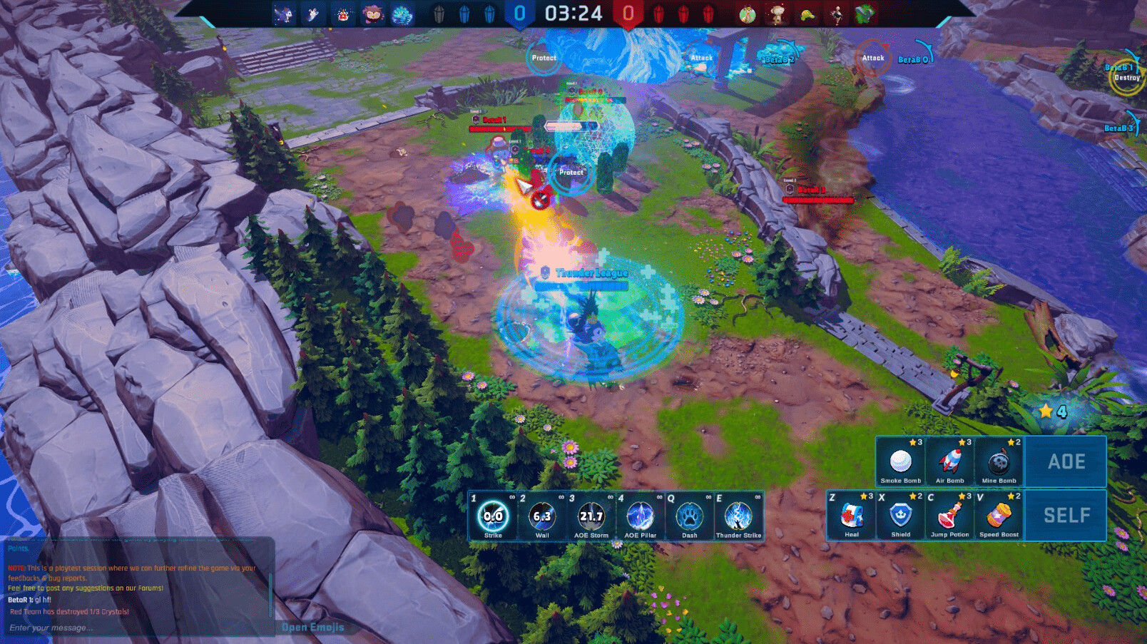 Thunder League Online screenshot 2