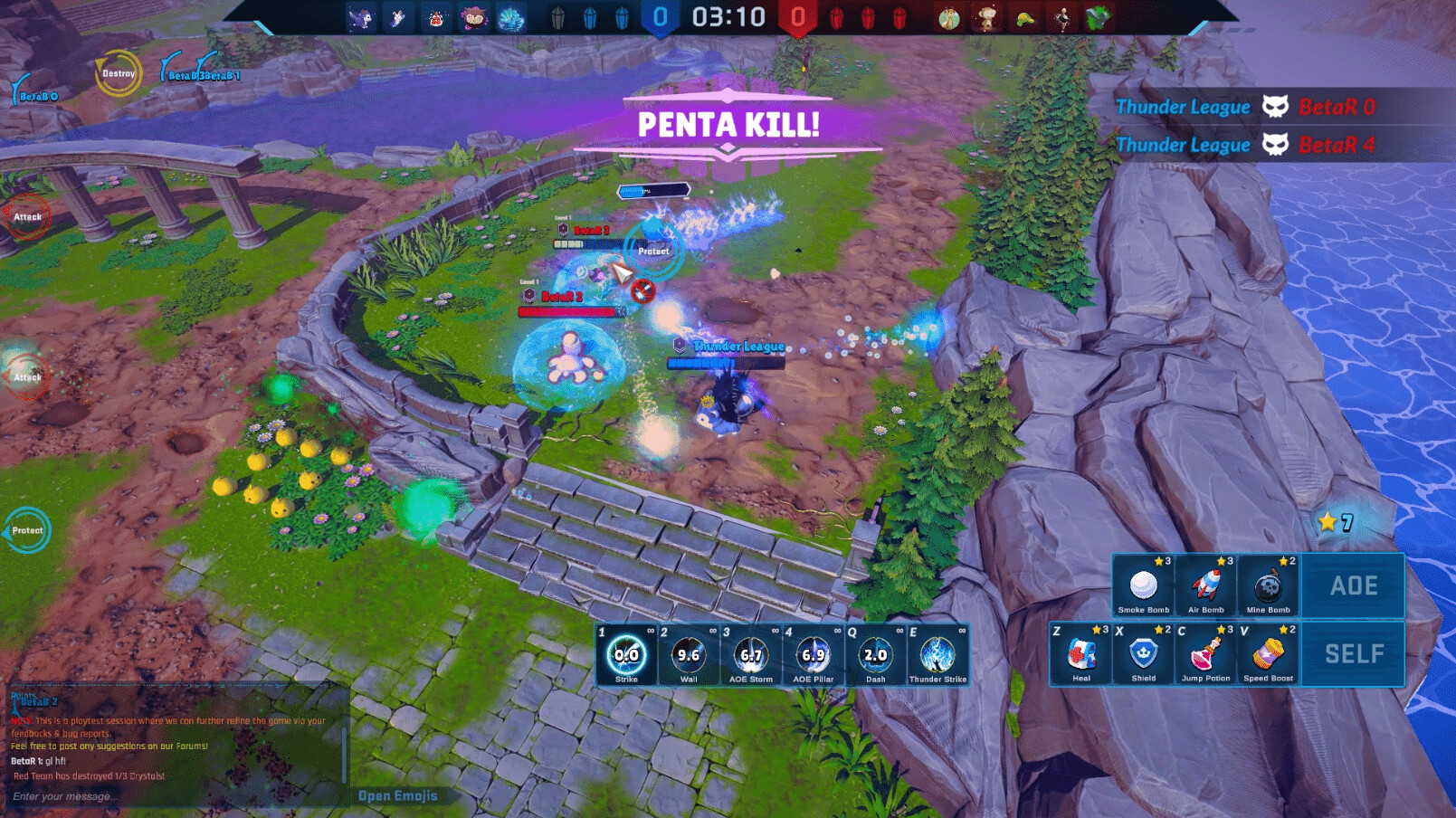 Thunder League Online screenshot 3