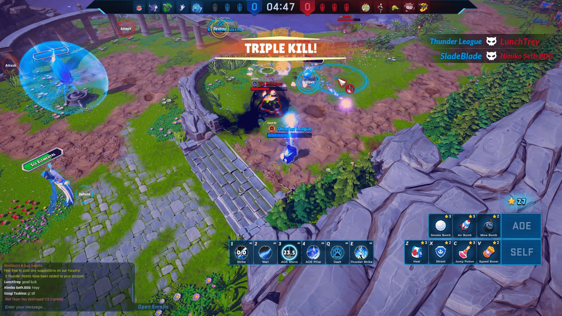 Thunder League Online screenshot 1