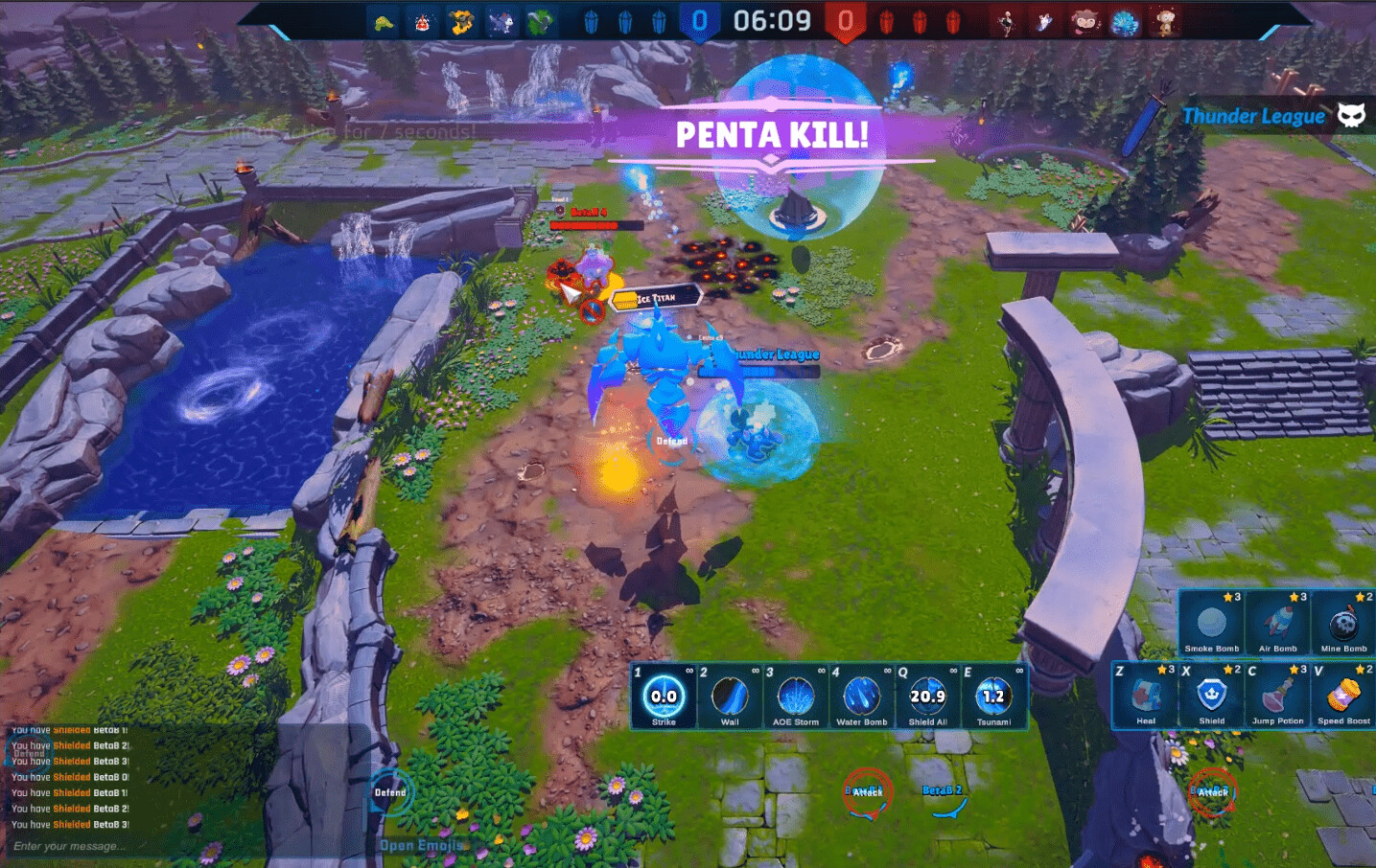 Thunder League Online screenshot 5