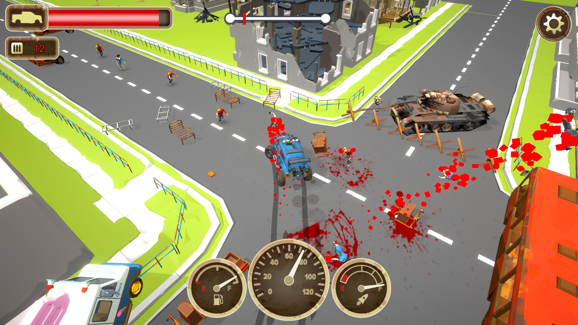 Zombie Crush Driver screenshot 2