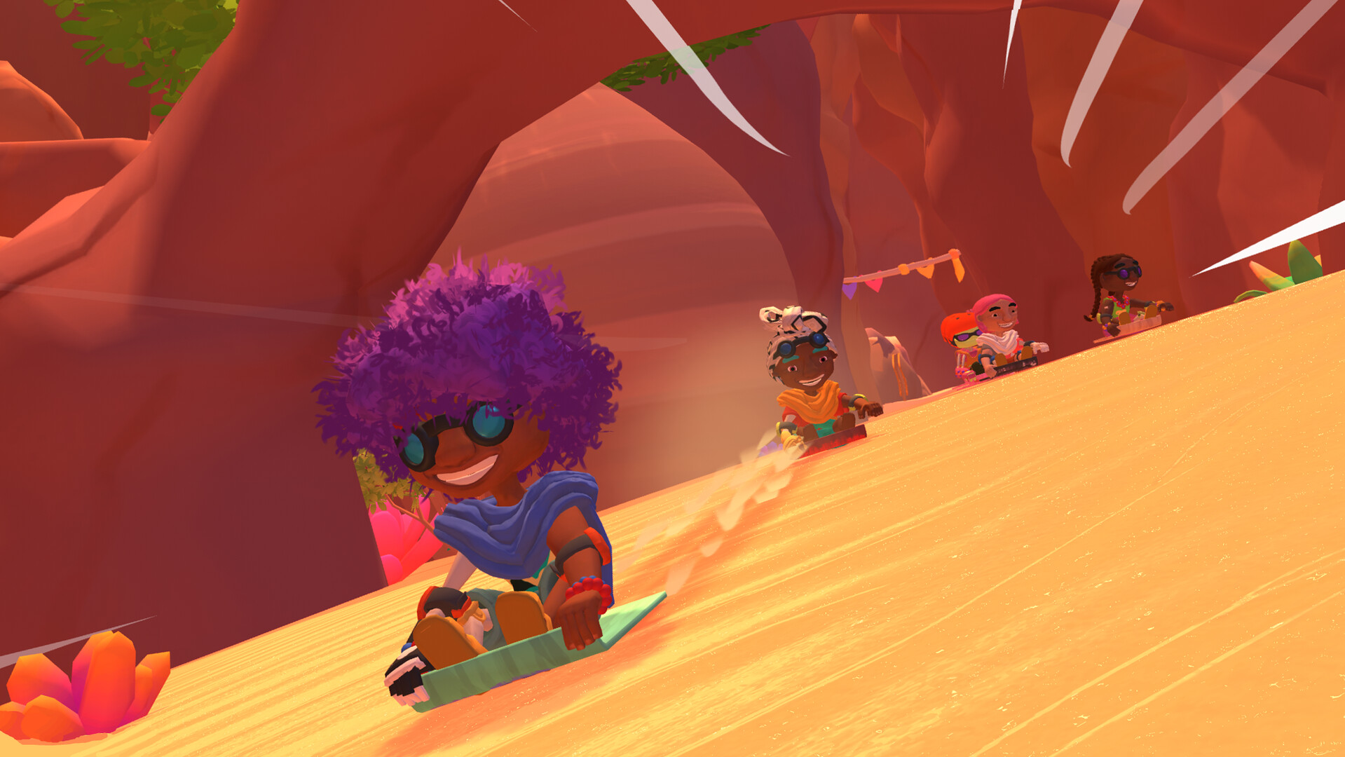 Tray Racers! screenshot 1