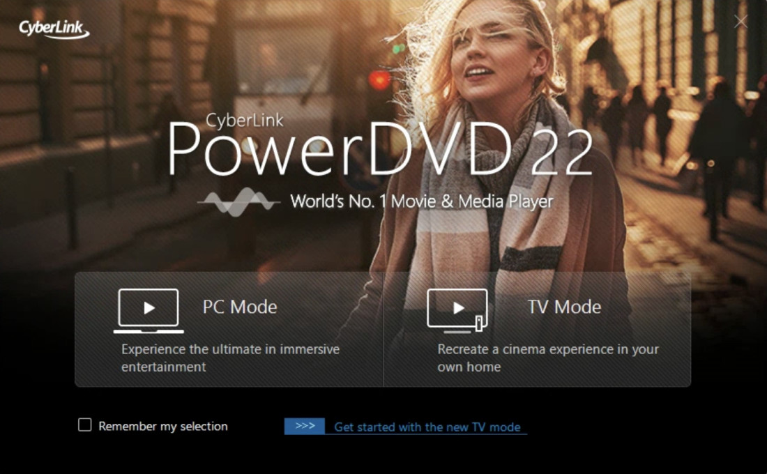 CyberLink PowerDVD 22 Ultra screenshot 1
