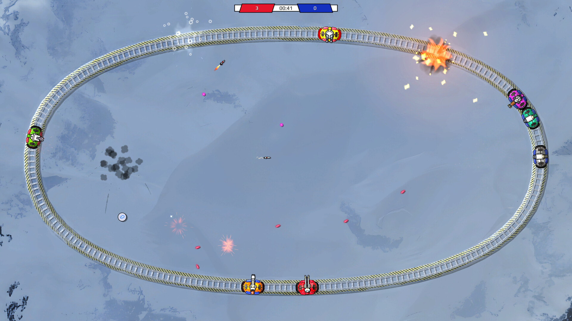 Rail Fights screenshot 5