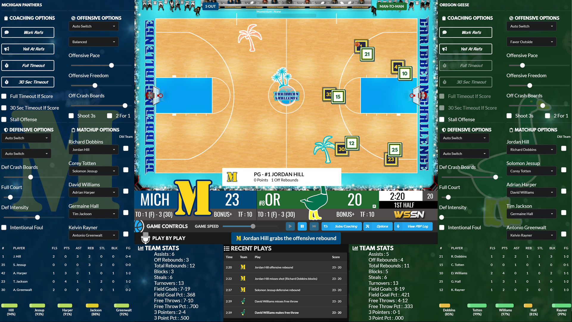 Draft Day Sports: College Basketball 2022 screenshot 3