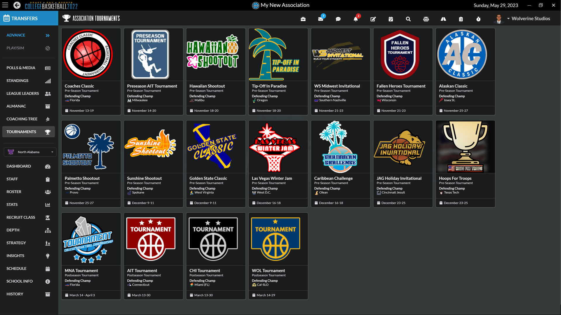 Draft Day Sports: College Basketball 2022 screenshot 7