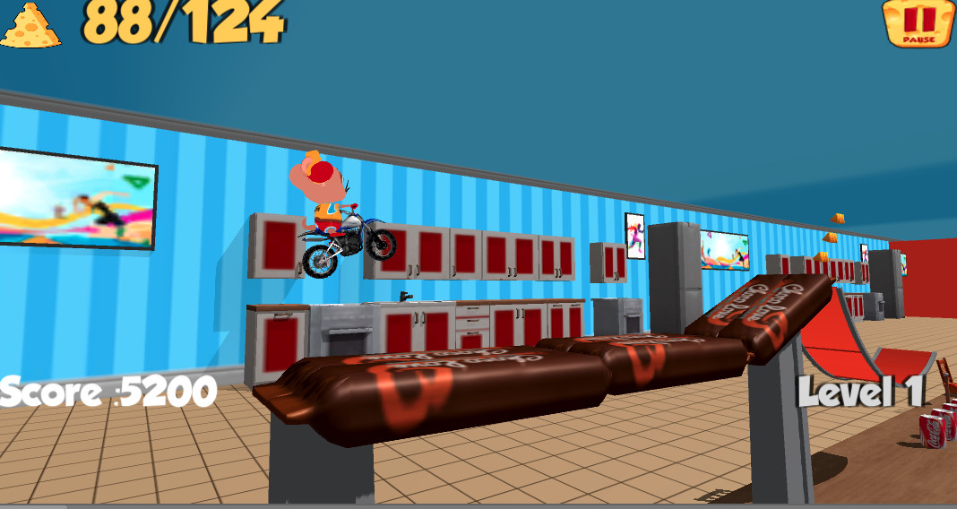 Moto Mouse Stunt Mania screenshot 6