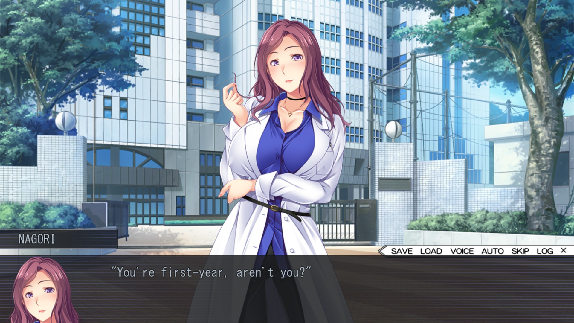 Nagori Rokudo Striving to be her ideal self -The inexperienced love life of a hard-to-get psychology lecturer- screenshot 1