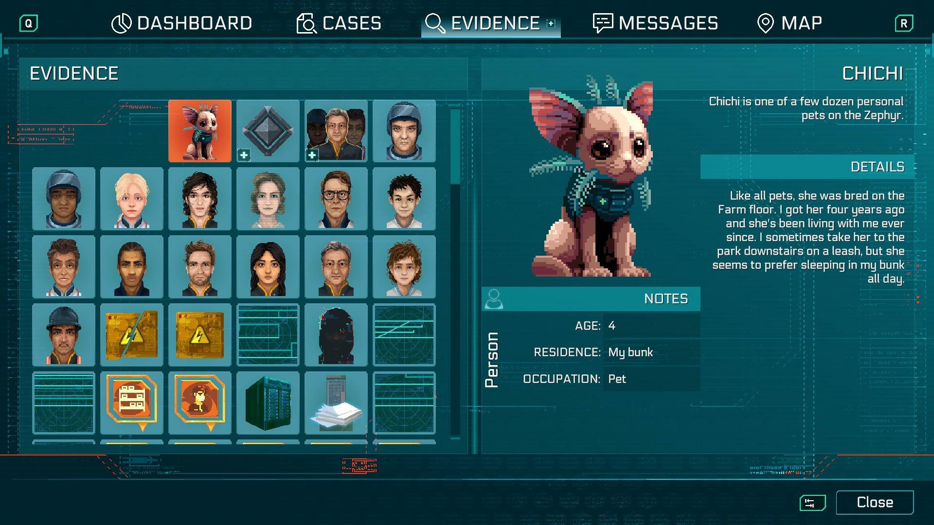 Between Horizons – A Sci-Fi Detective Adventure screenshot 2