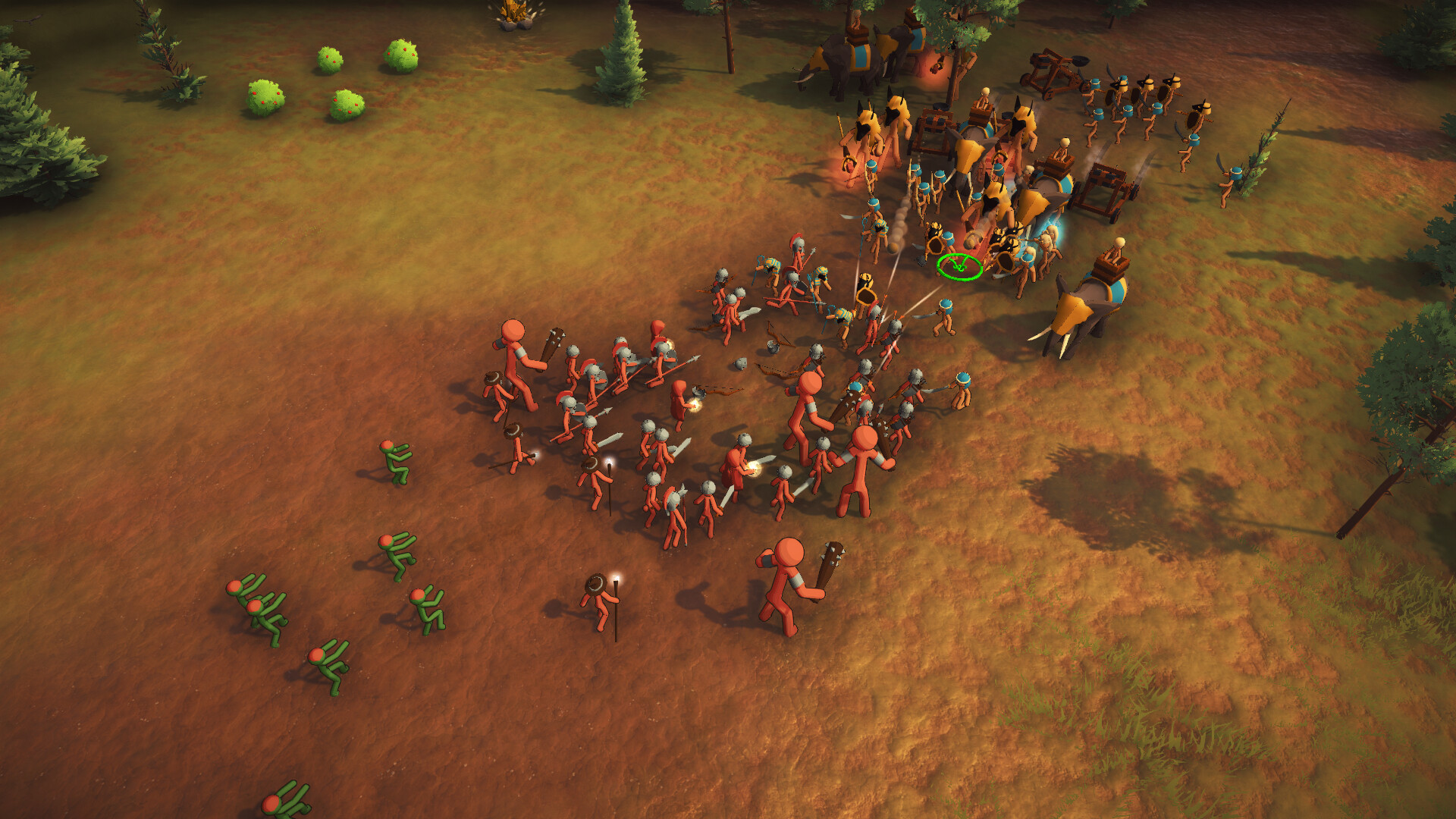 World of Stickman Classic RTS screenshot 1