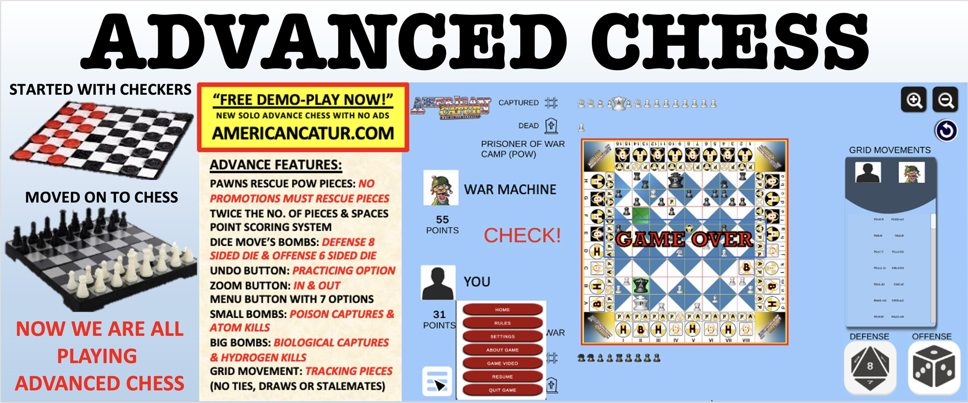 Advanced Chess/Traditional screenshot 1