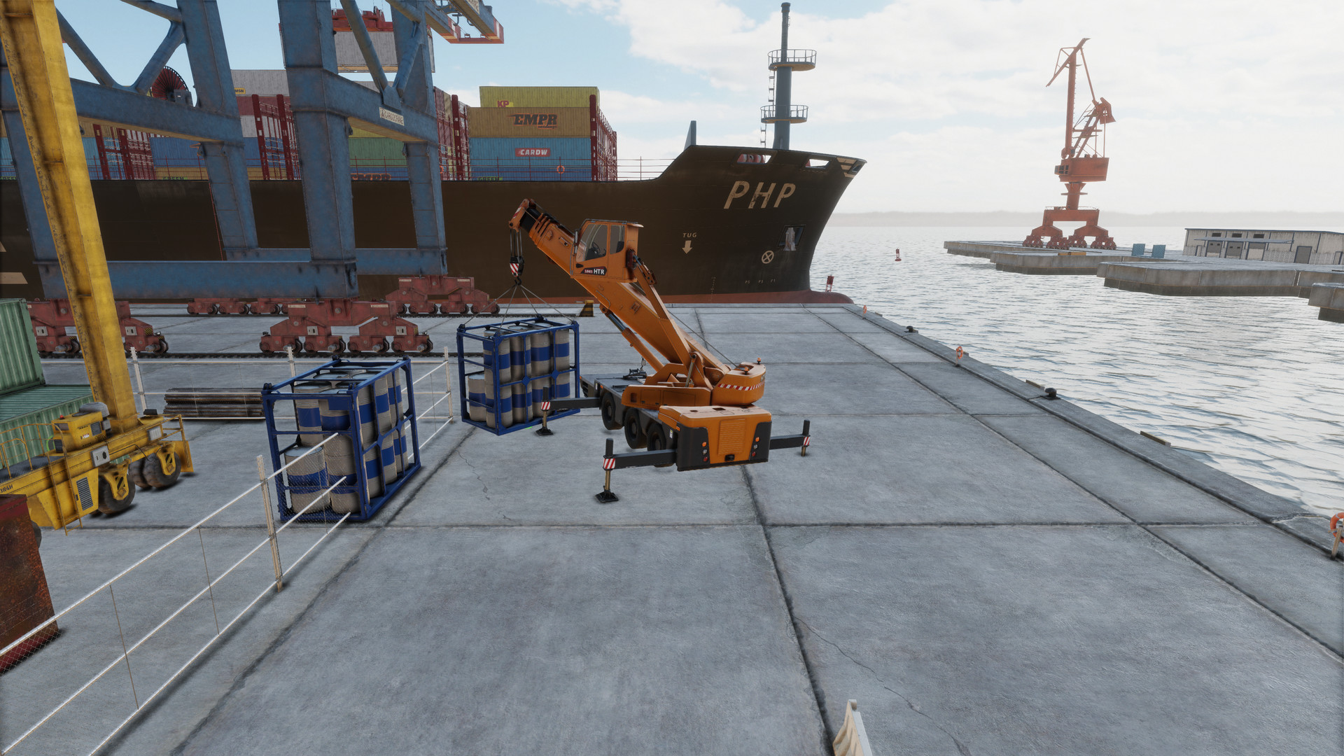Crane Logistics Simulator screenshot 1