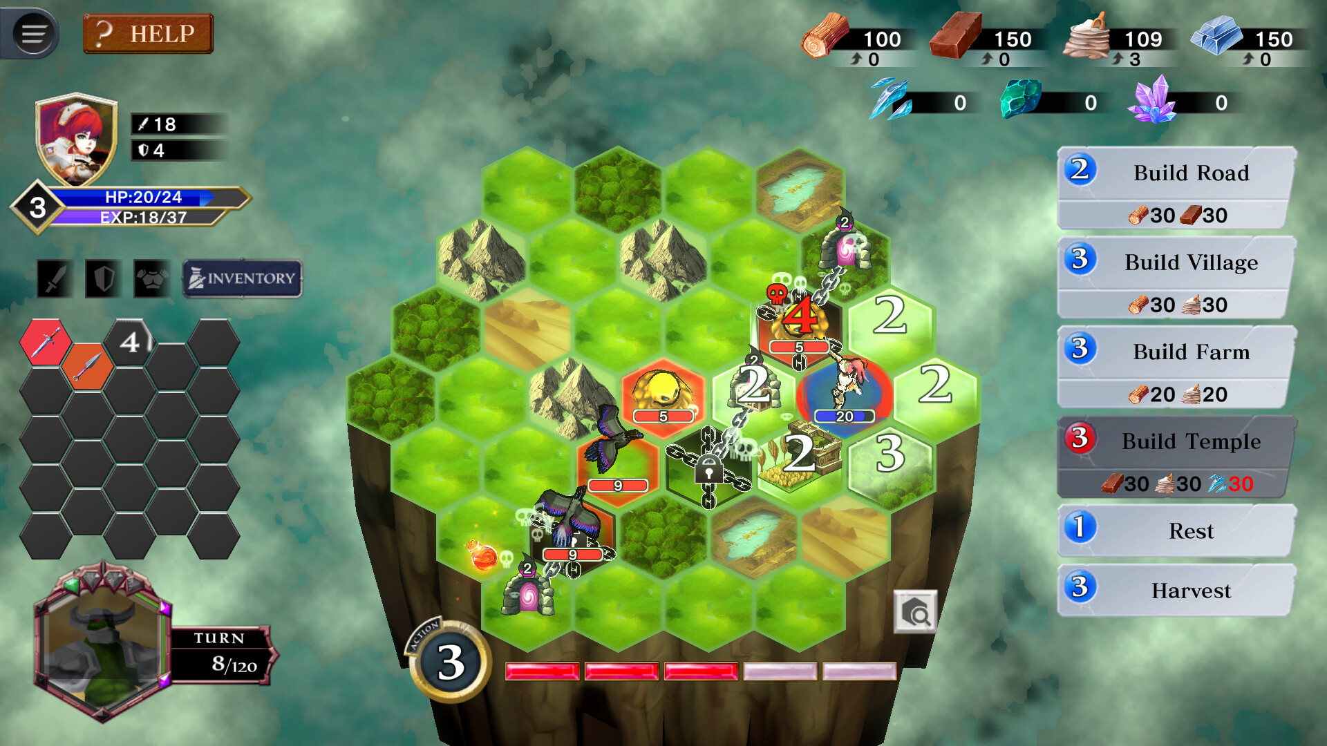 Hexrogue screenshot 1