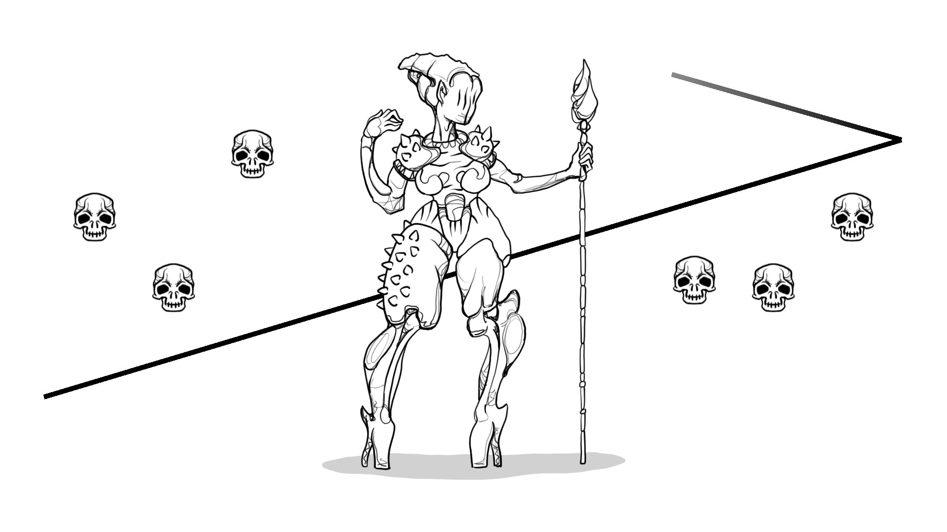 Shell Girls in Puzzle Skulls screenshot 5