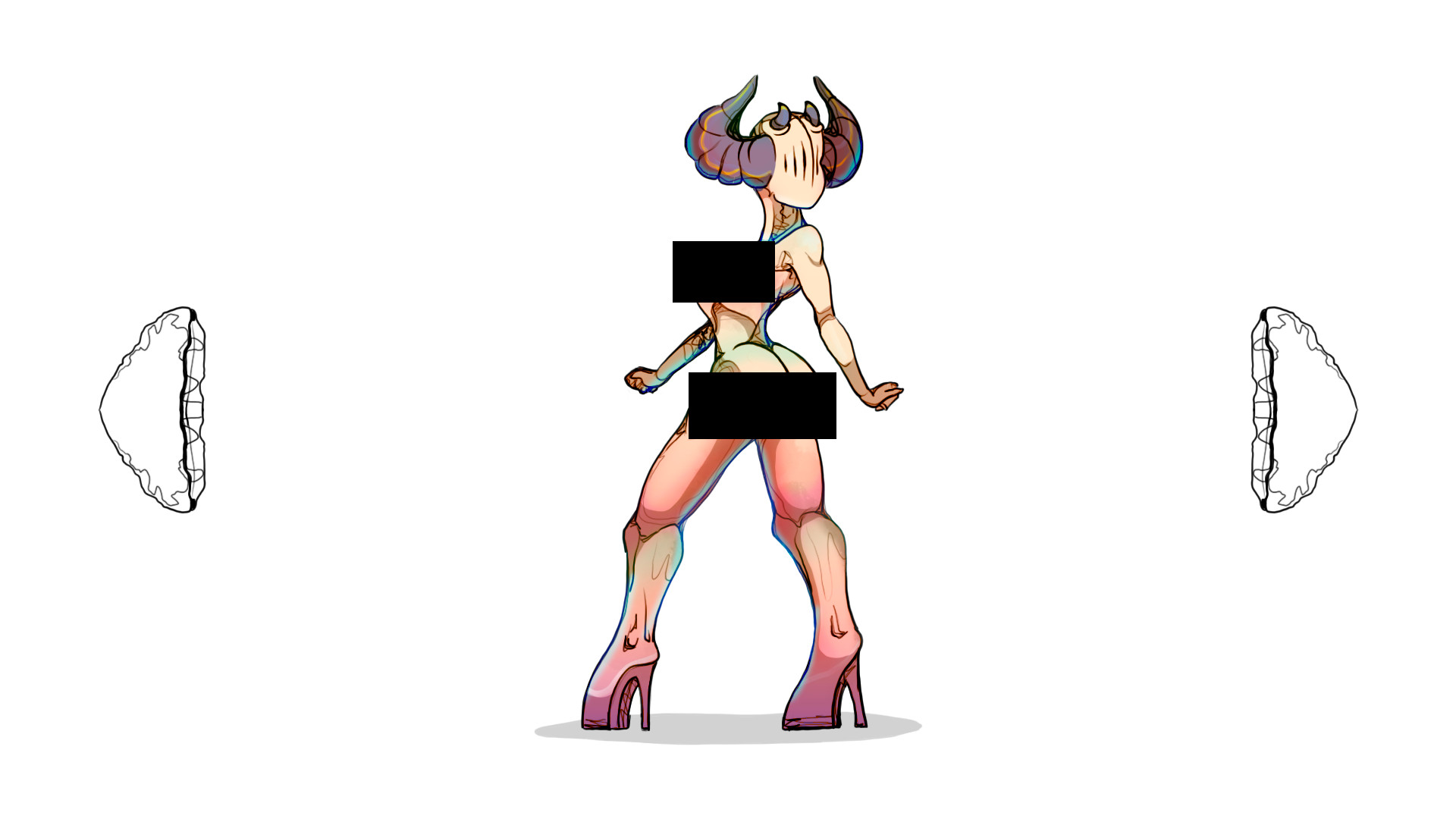 Shell Girls in Puzzle Skulls screenshot 8