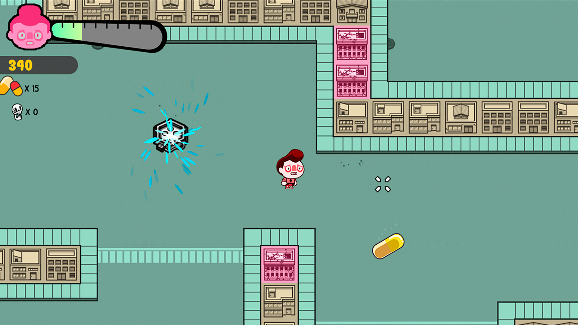 SUPER HEADBLASTER screenshot 1
