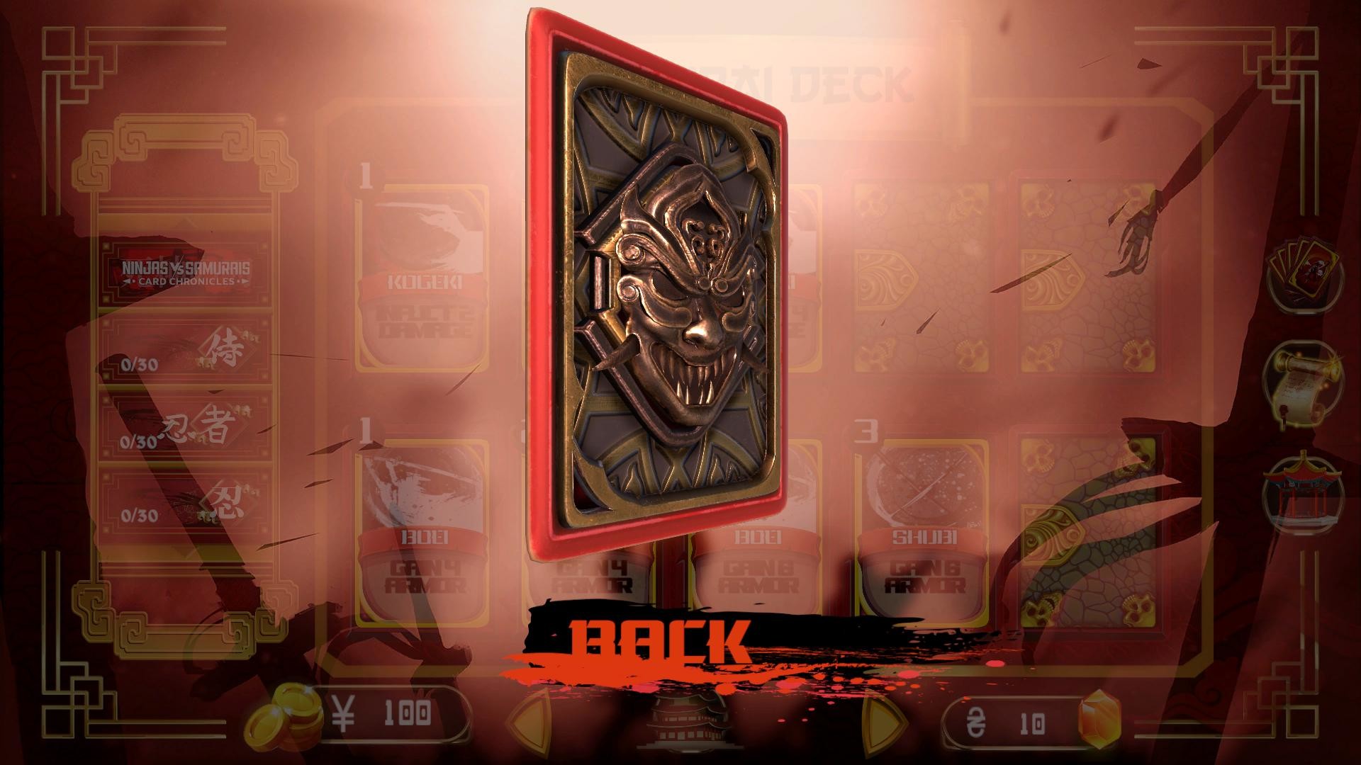 Ninjas vs Samurais Card Chronicles: Blades of the Shinigami screenshot 15