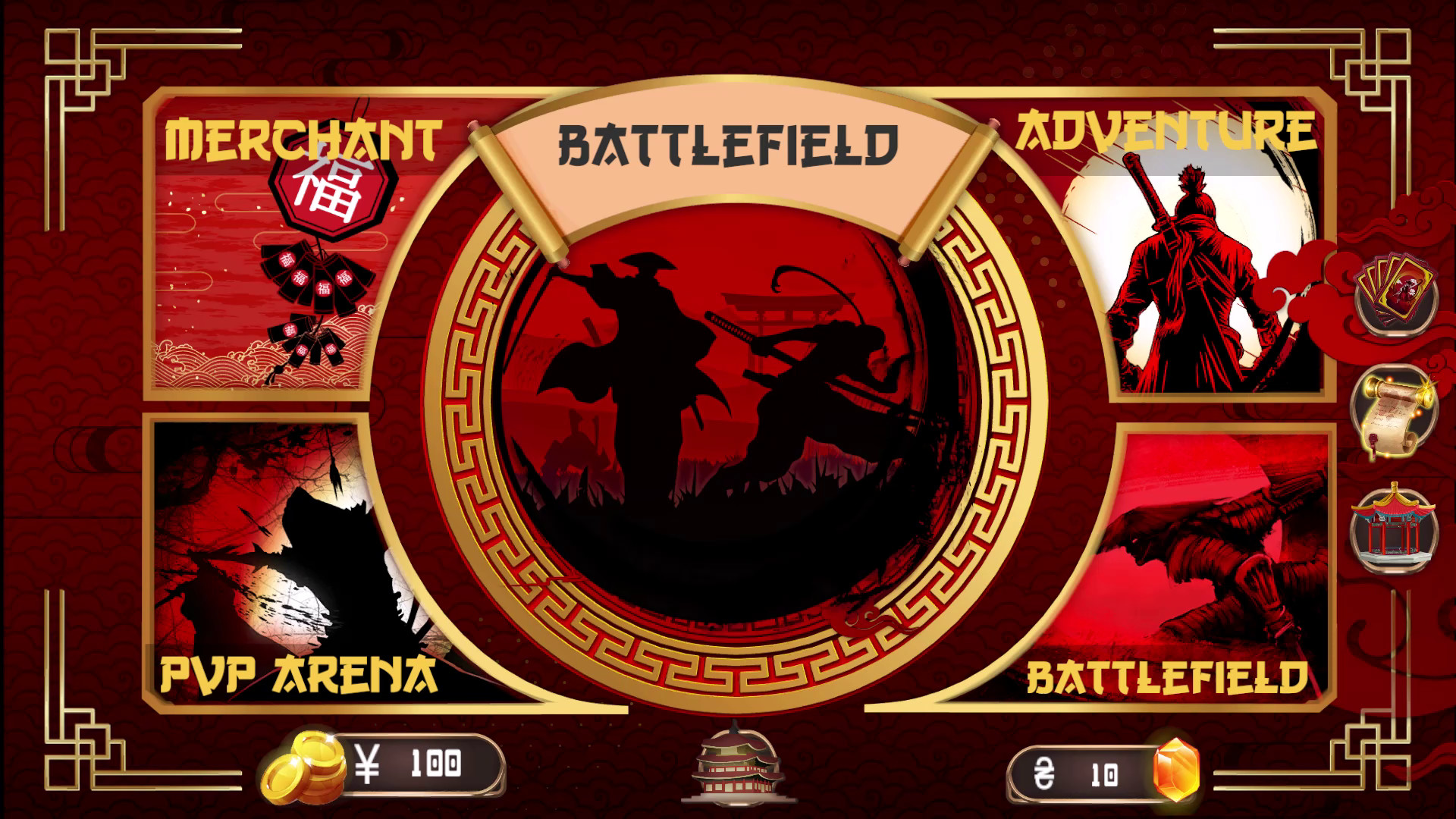 Ninjas vs Samurais Card Chronicles: Blades of the Shinigami screenshot 9