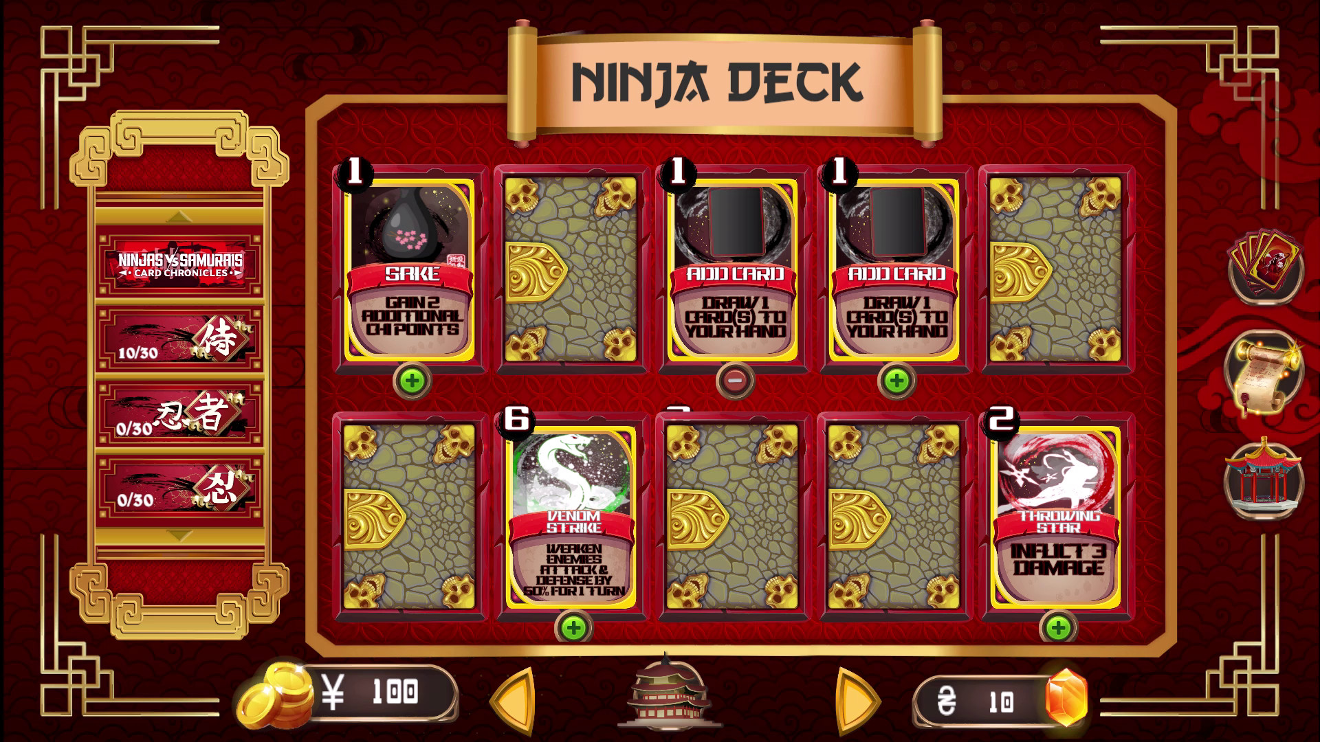 Ninjas vs Samurais Card Chronicles: Blades of the Shinigami screenshot 12