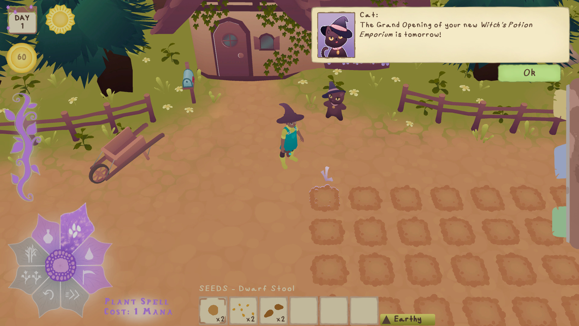The Witch's Garden screenshot 1