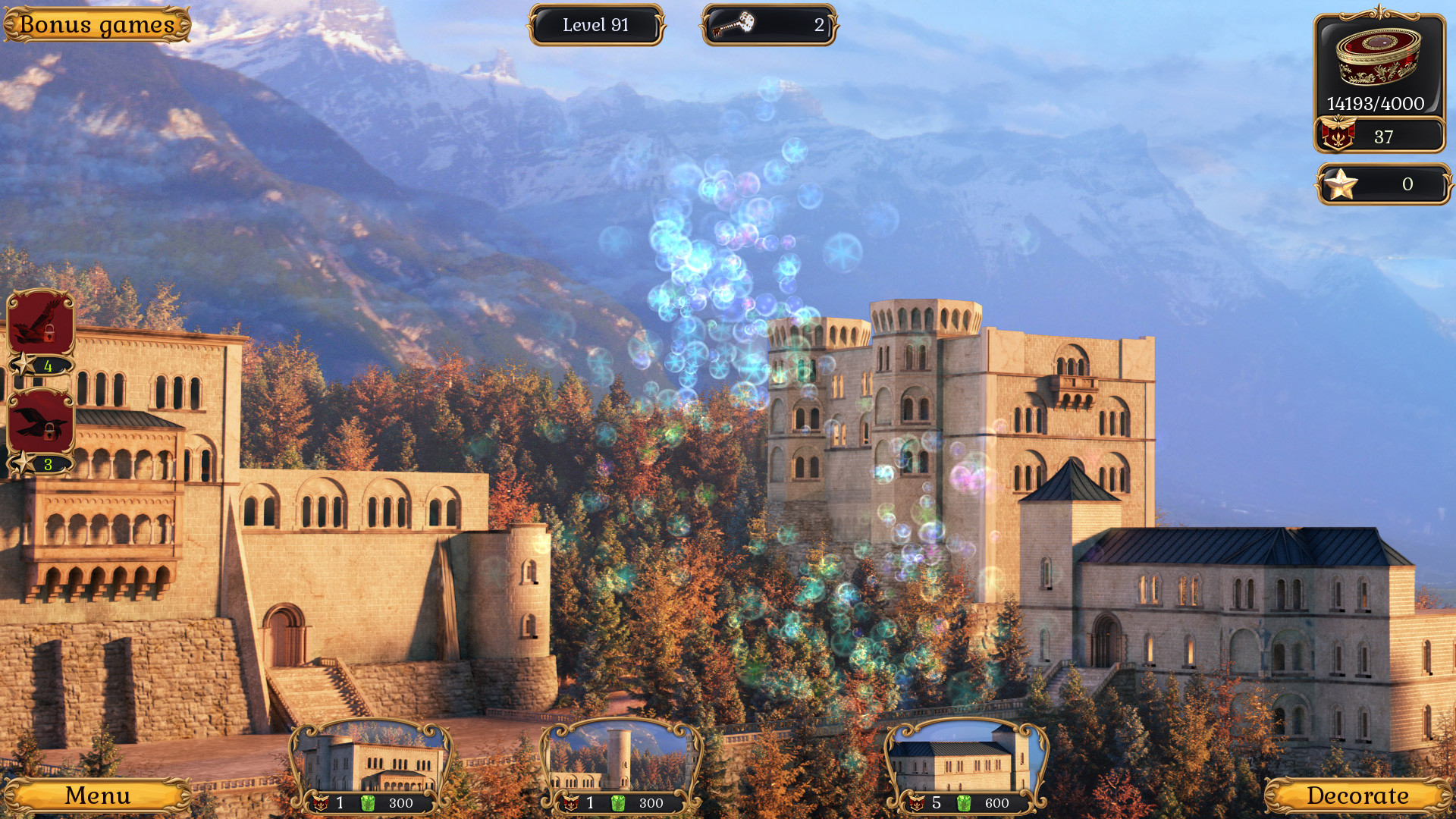 Jewel Match Origins 2 - Bavarian Palace Collector's Edition screenshot 6