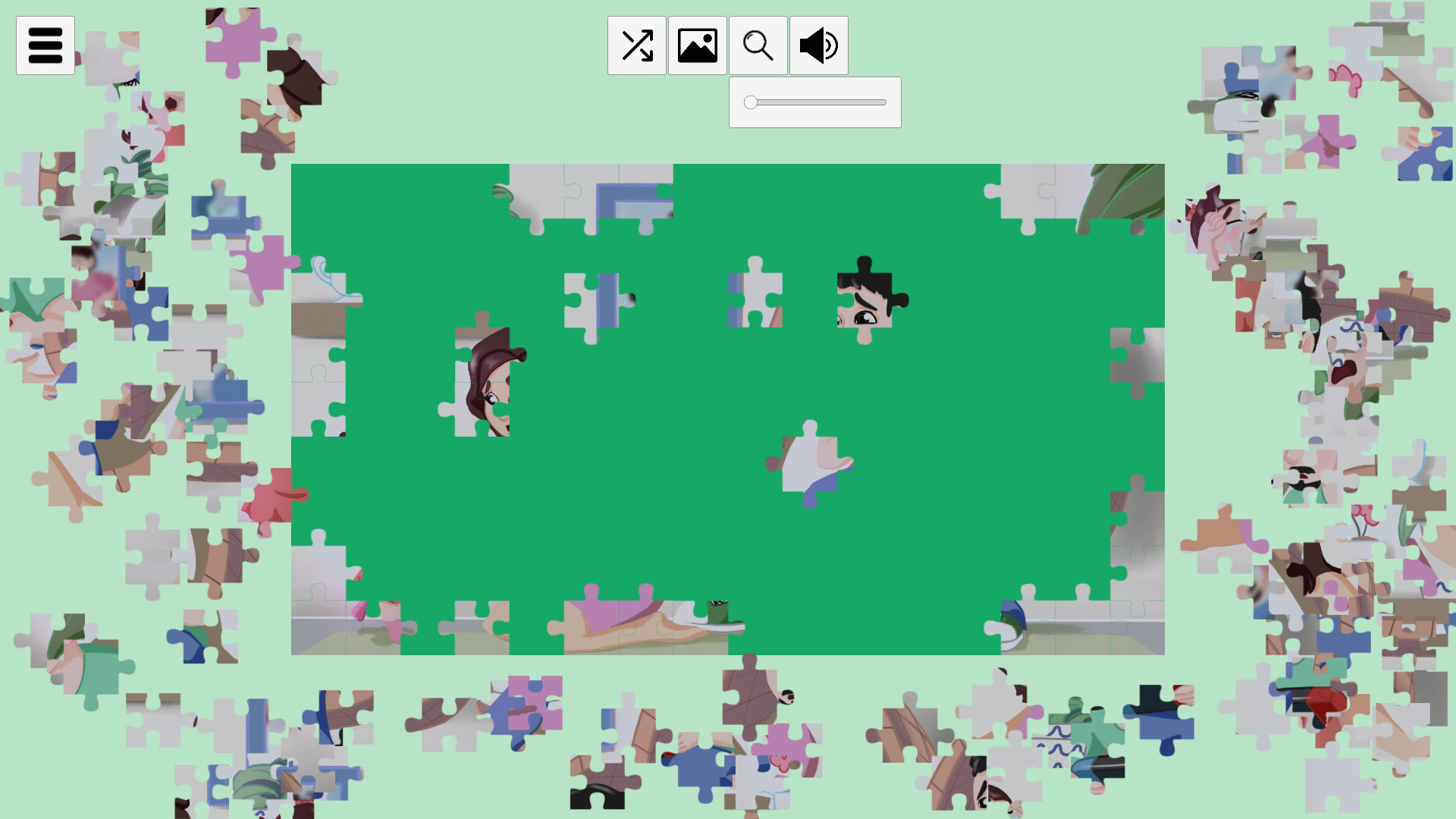 Lovely Moments: Dad and daughter. Jigsaw Puzzle Game screenshot 2