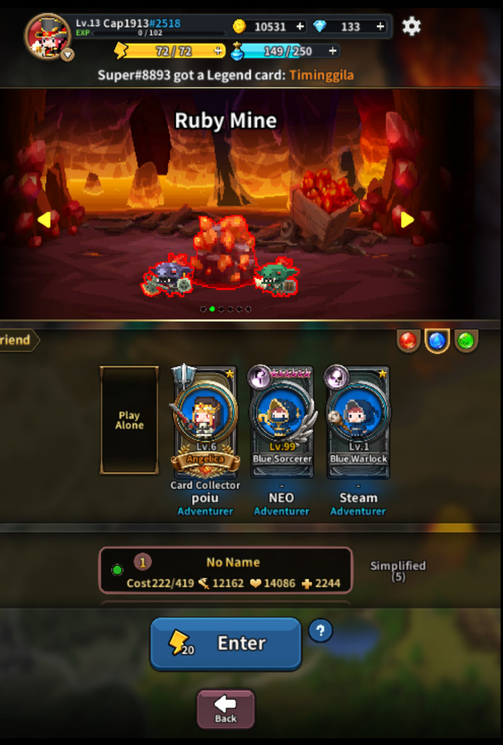 Triple Fantasy screenshot 3