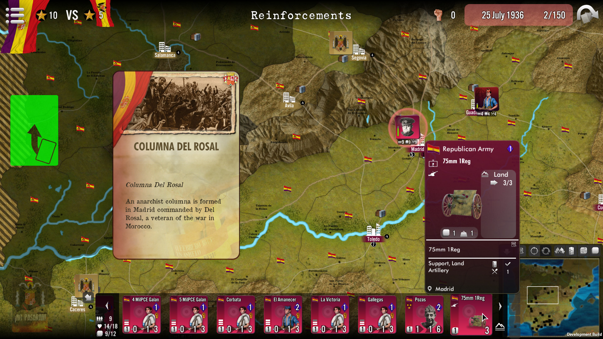 SGS Spain at War screenshot 2