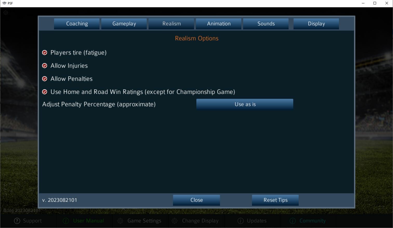 Pro Strategy Football 2023 screenshot 17
