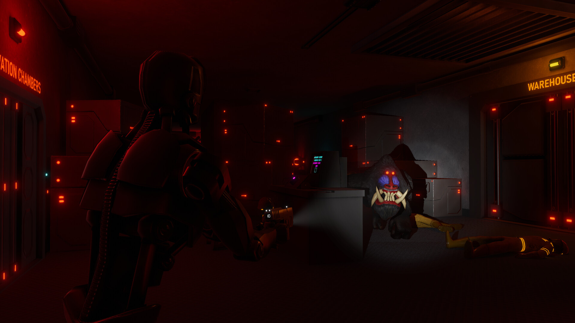 Escape From Mandrillia: Local Asymmetric VR+PC screenshot 1
