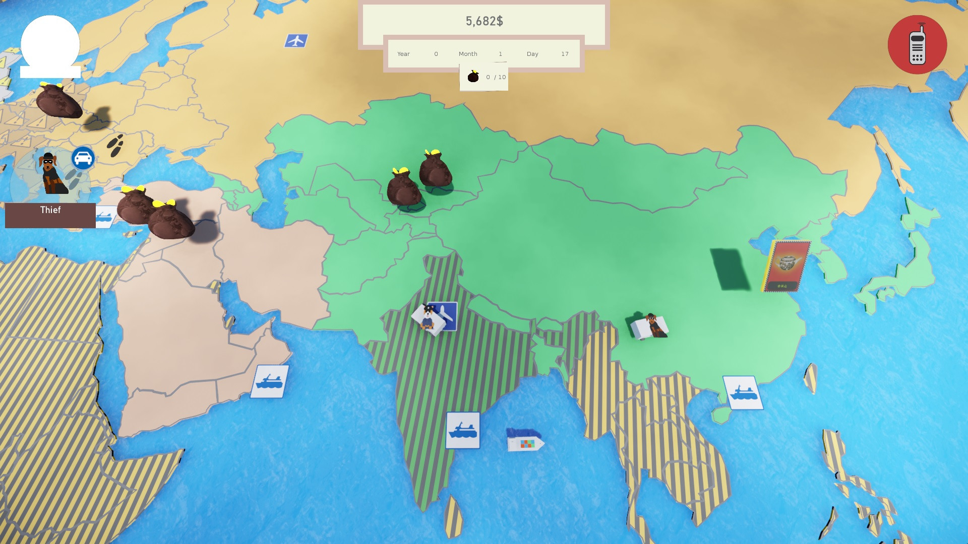 Chased Around The World screenshot 2
