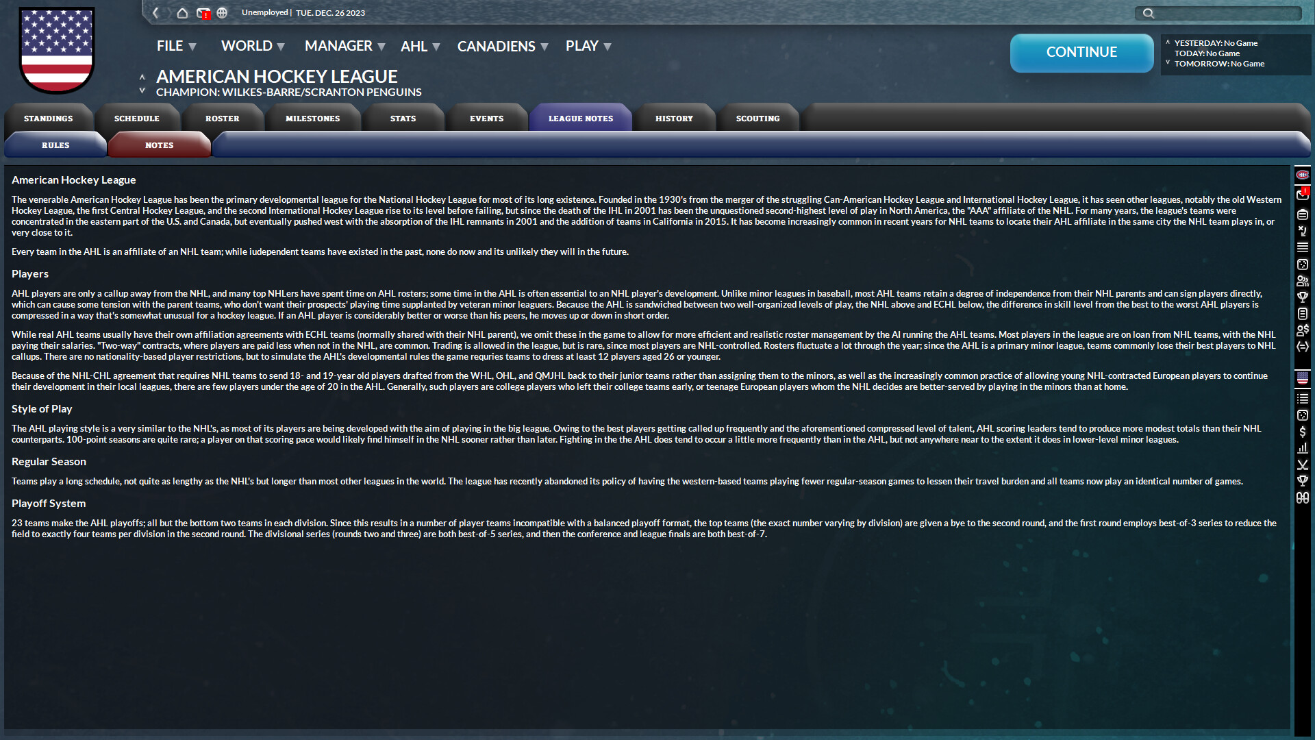 Franchise Hockey Manager 9 screenshot 15
