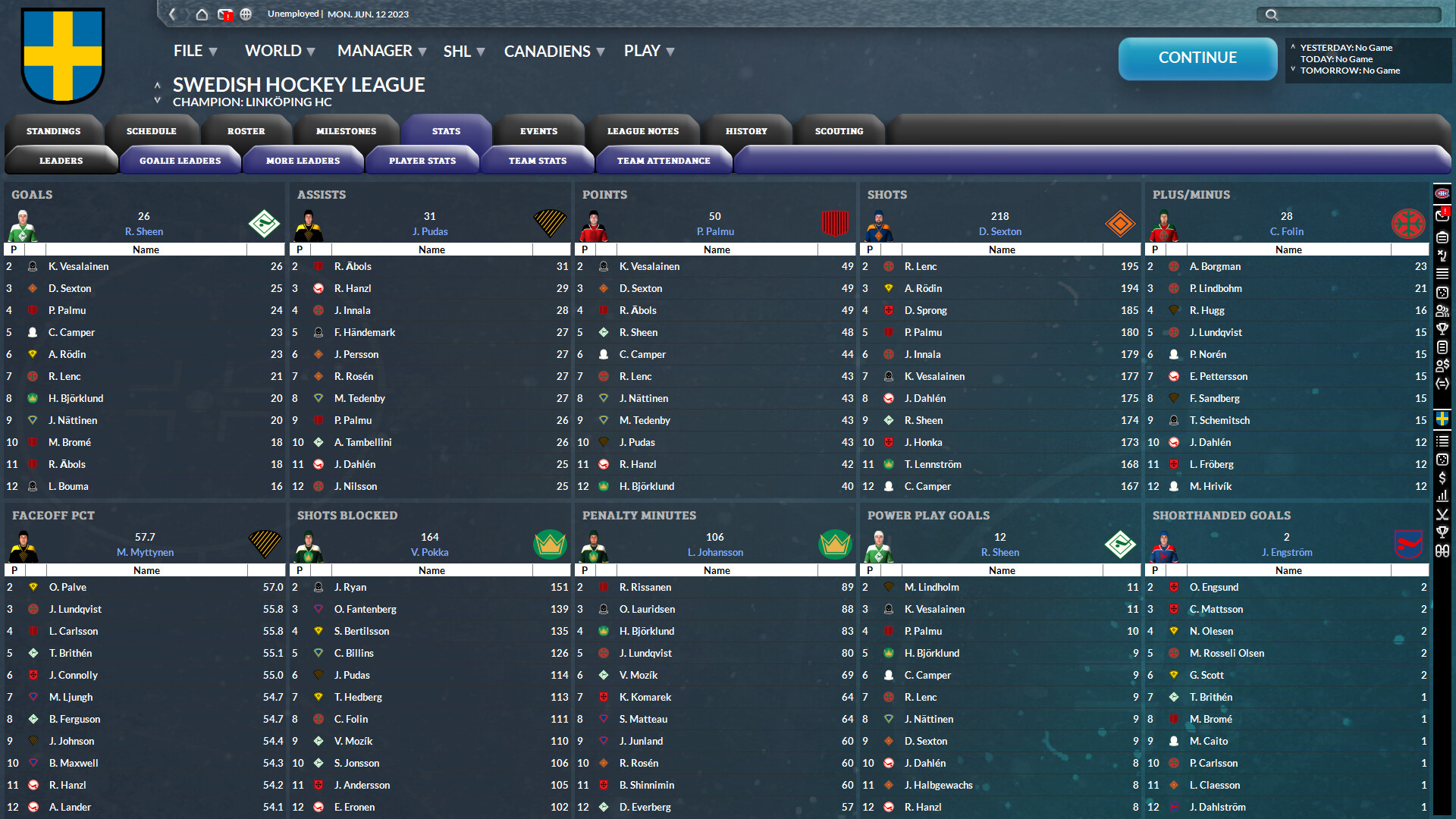 Franchise Hockey Manager 9 screenshot 19