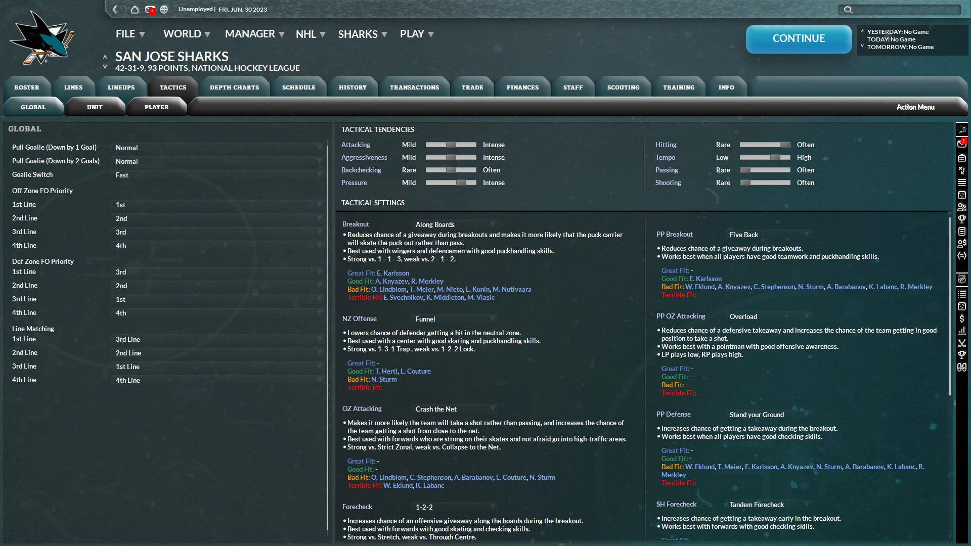 Franchise Hockey Manager 9 screenshot 4