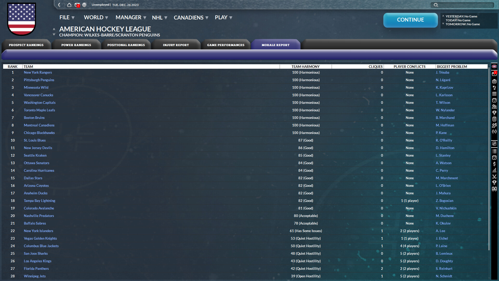 Franchise Hockey Manager 9 screenshot 20