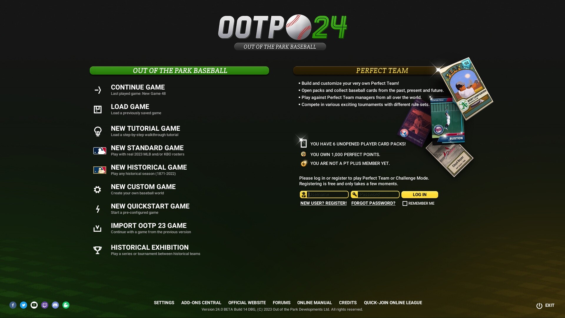 Out of the Park Baseball 24 screenshot 1