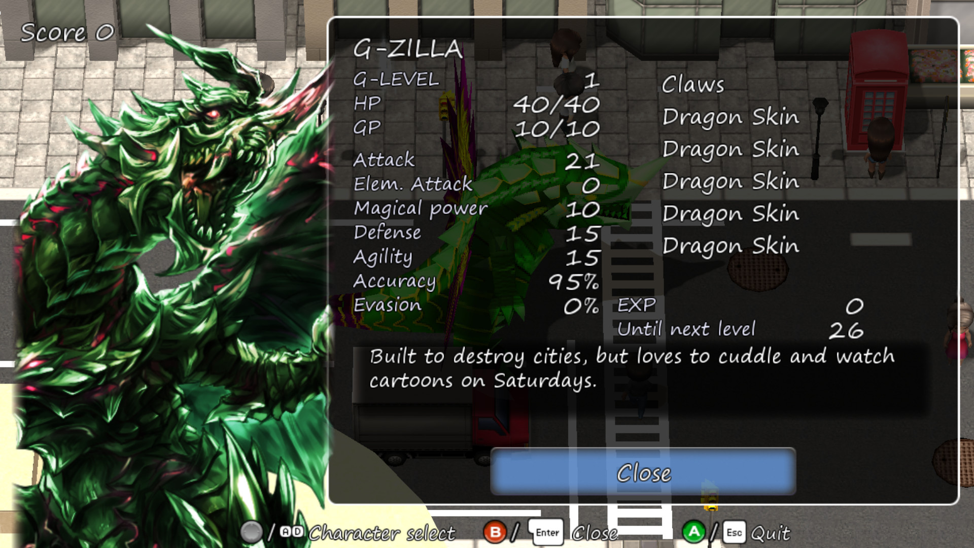 G-ZILLA: Return of the Aliens screenshot 5