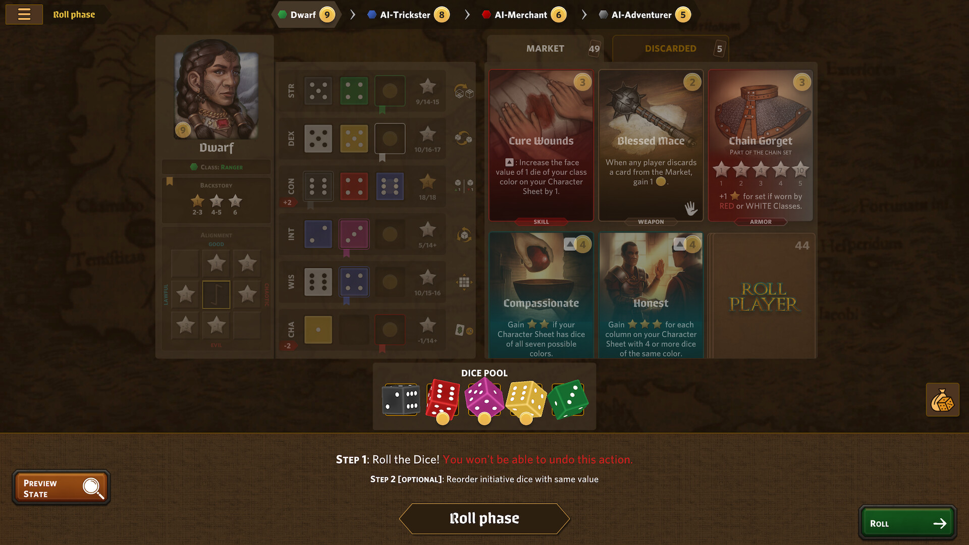 Roll Player - The Board Game screenshot 1