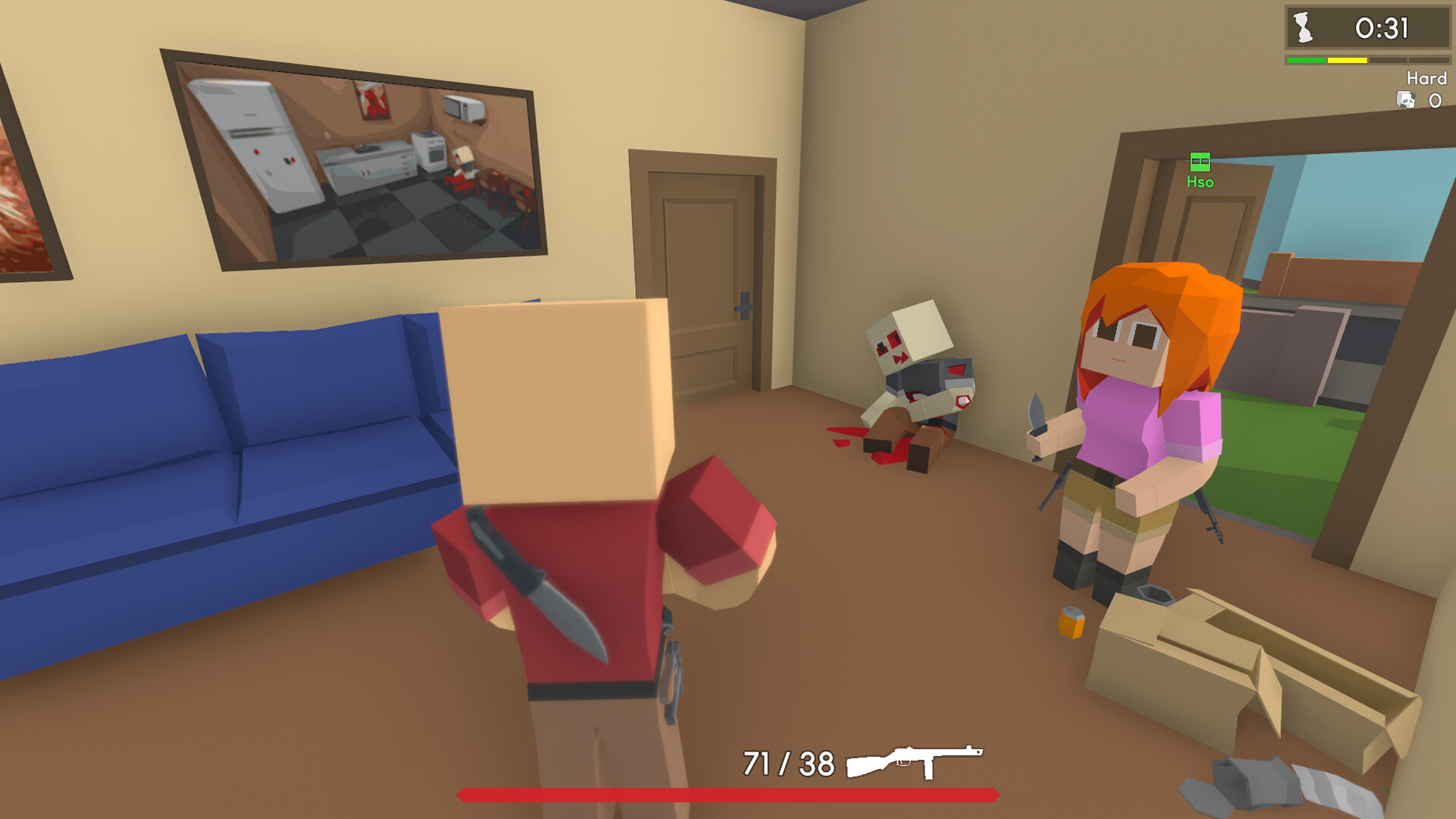Zumbi Blocks 2 Open Alpha screenshot 1