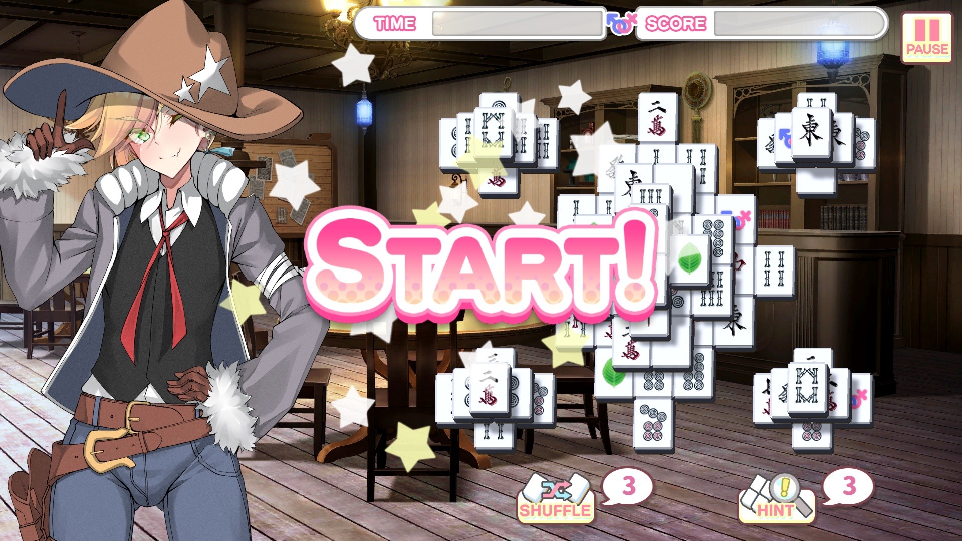 Otoko Cross: Pretty Boys Mahjong Solitaire screenshot 8