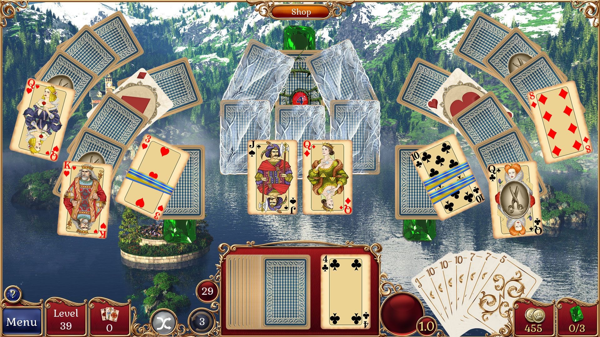 Jewel Match Solitaire X Collector's Edition screenshot 1