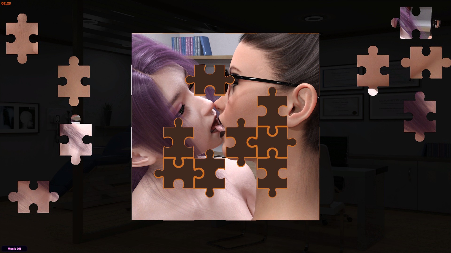 Jigsaw Novel - Futanari Nurse screenshot 5