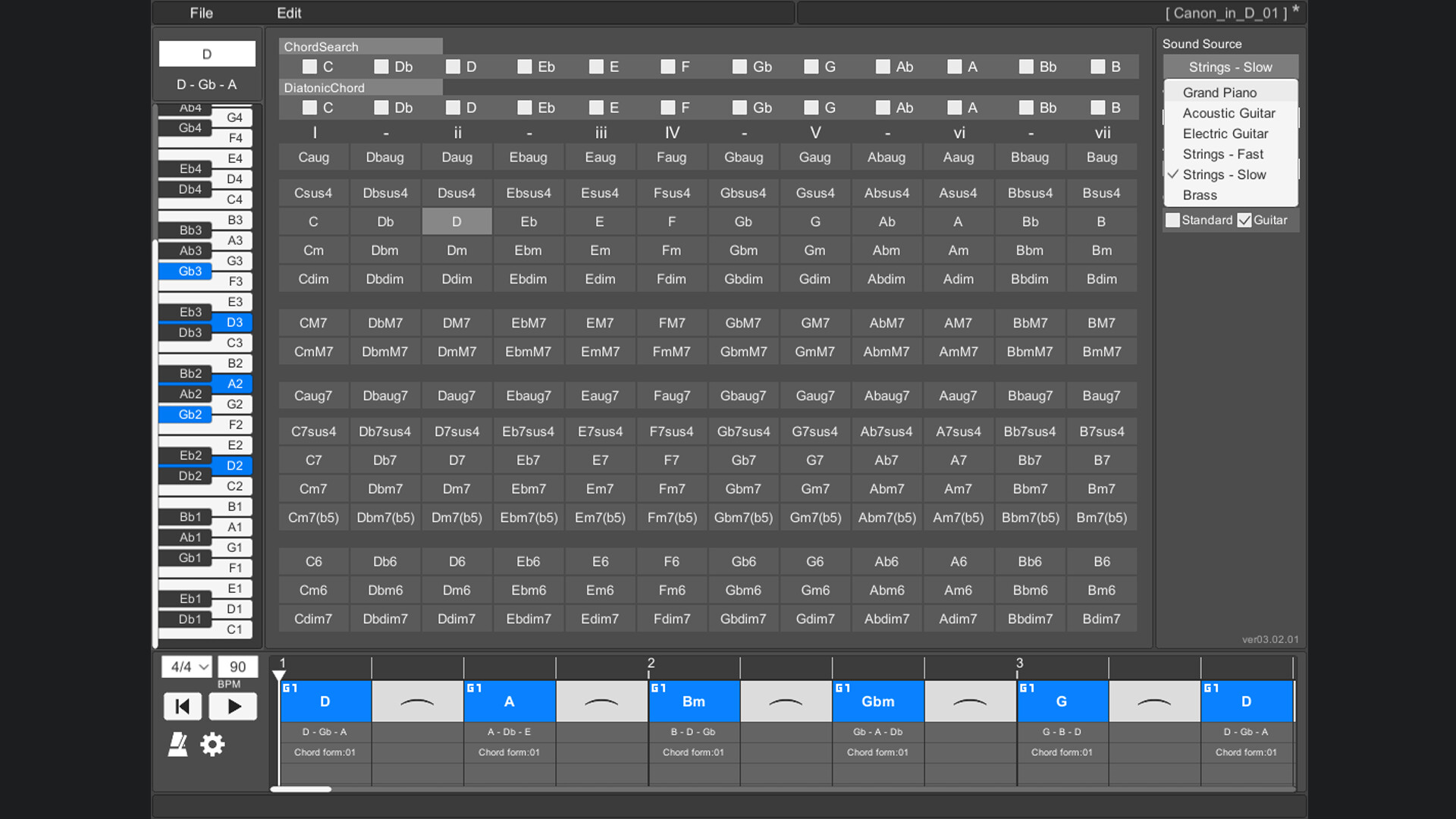 OZ Chord Player screenshot 4