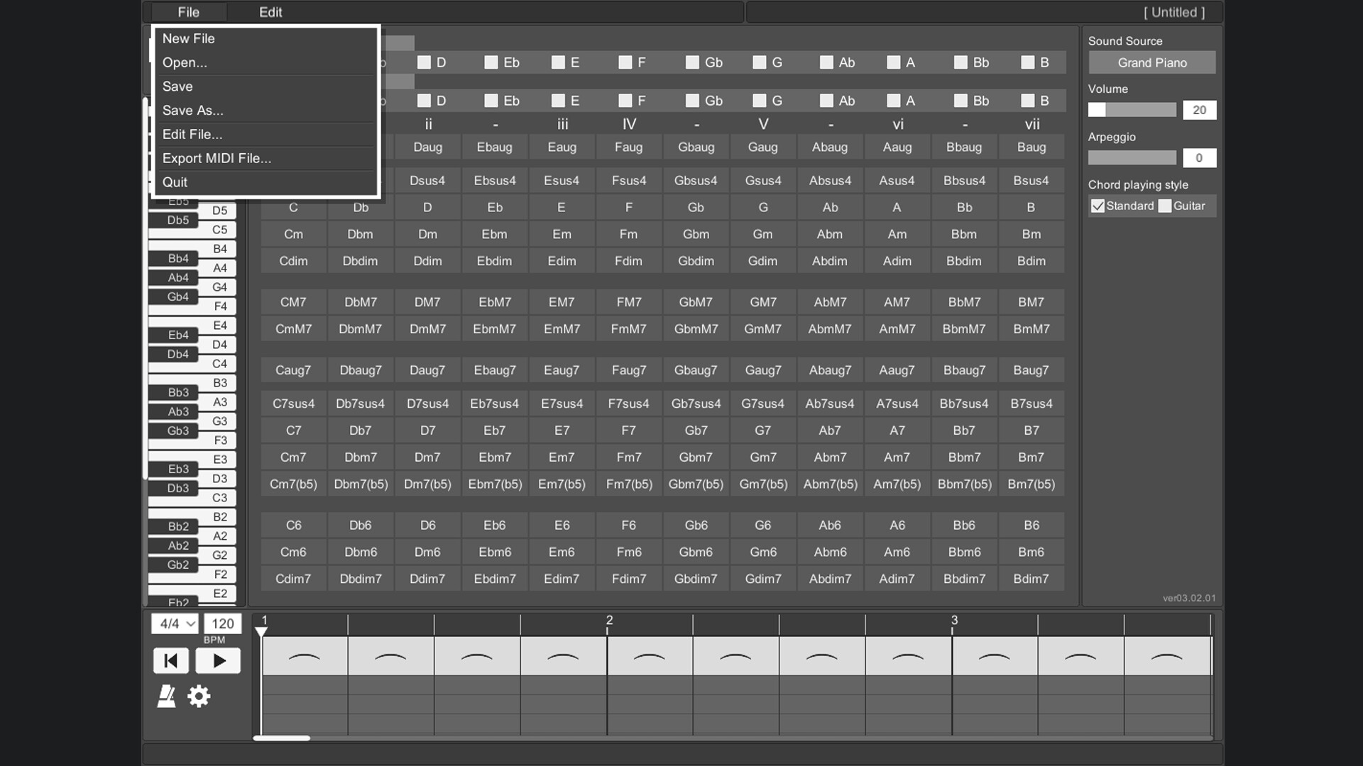 OZ Chord Player screenshot 5