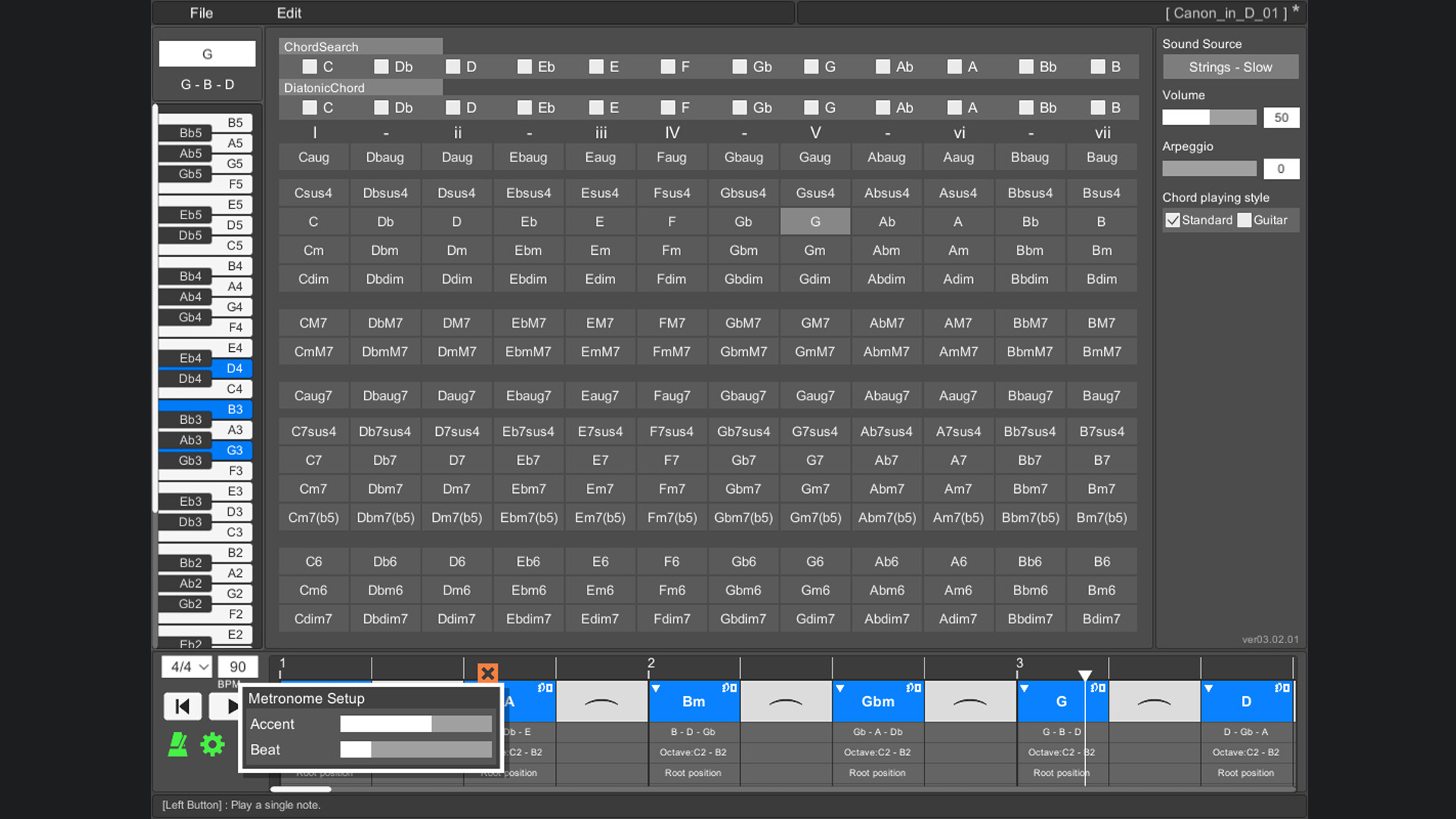 OZ Chord Player screenshot 3