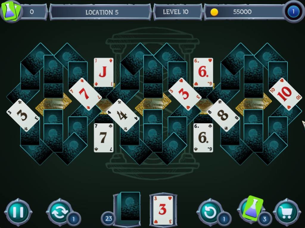 Mystery Solitaire. Powerful Alchemist 3 screenshot 5
